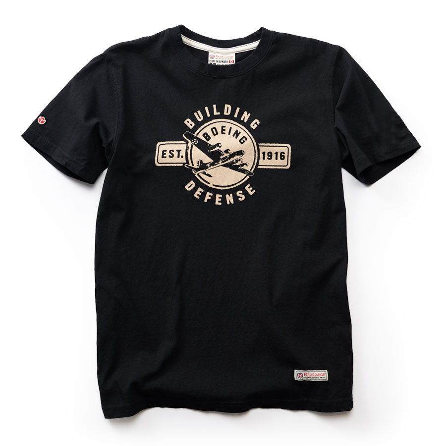 Boeing Building Defense Tシャツ, ブラック
