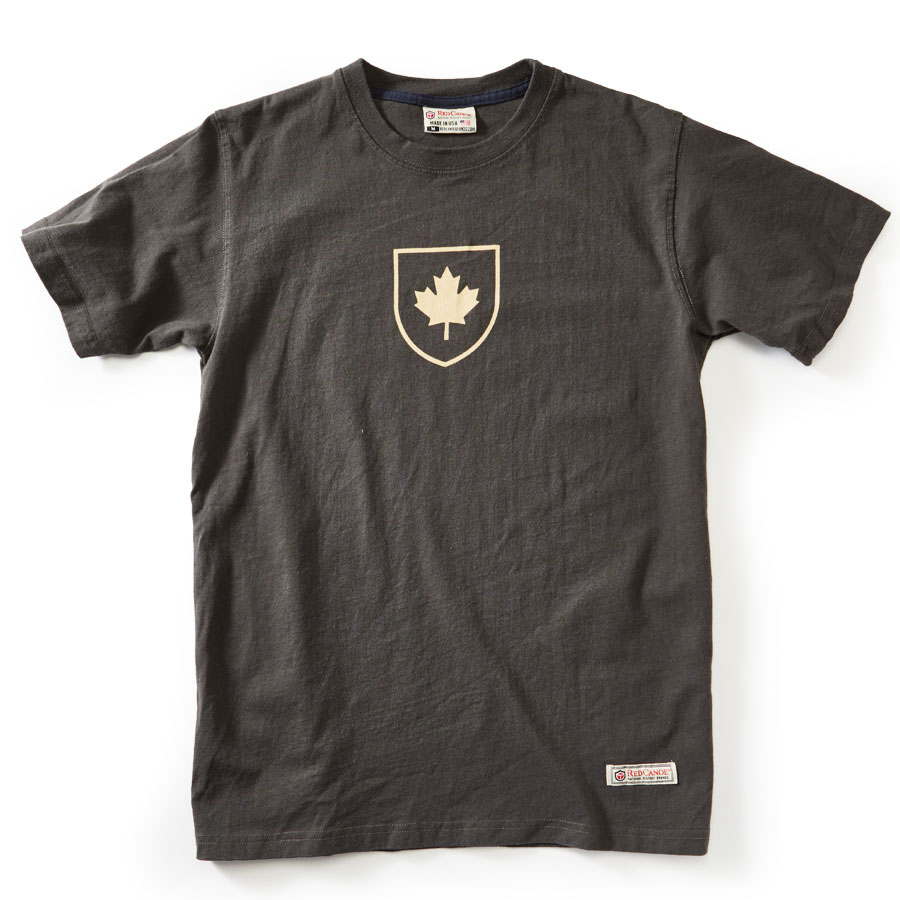 Canada Shield Tシャツ, スレート