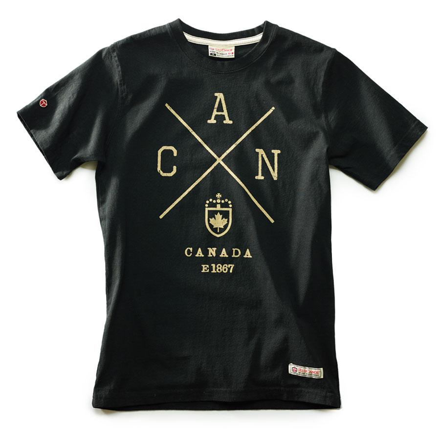 Cross Canada Tシャツ, ブラック