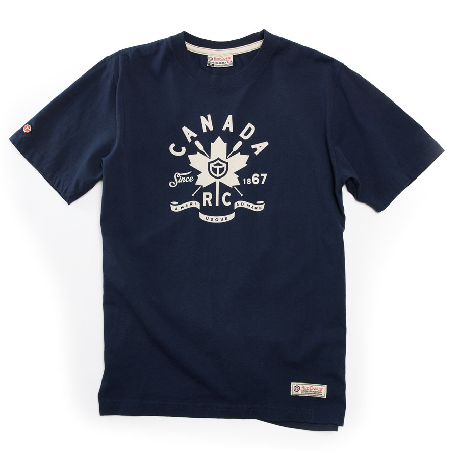 カナダ Heritage Tシャツ, ネイビー