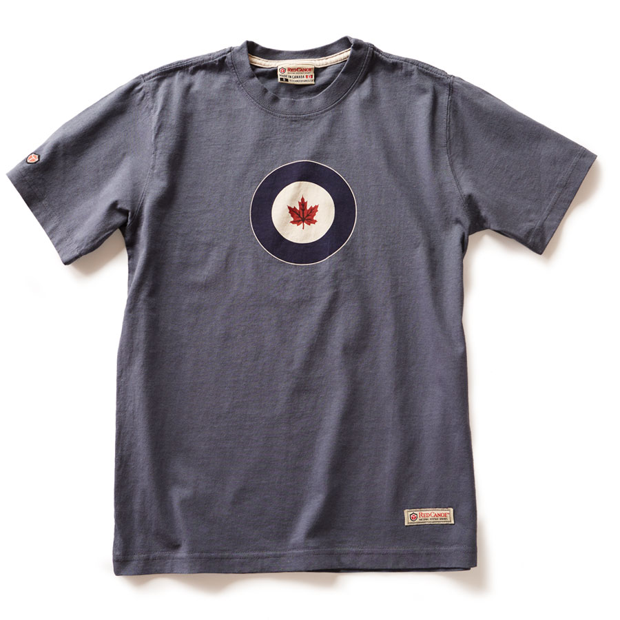 RCAF Tシャツ ウォッシュブルー