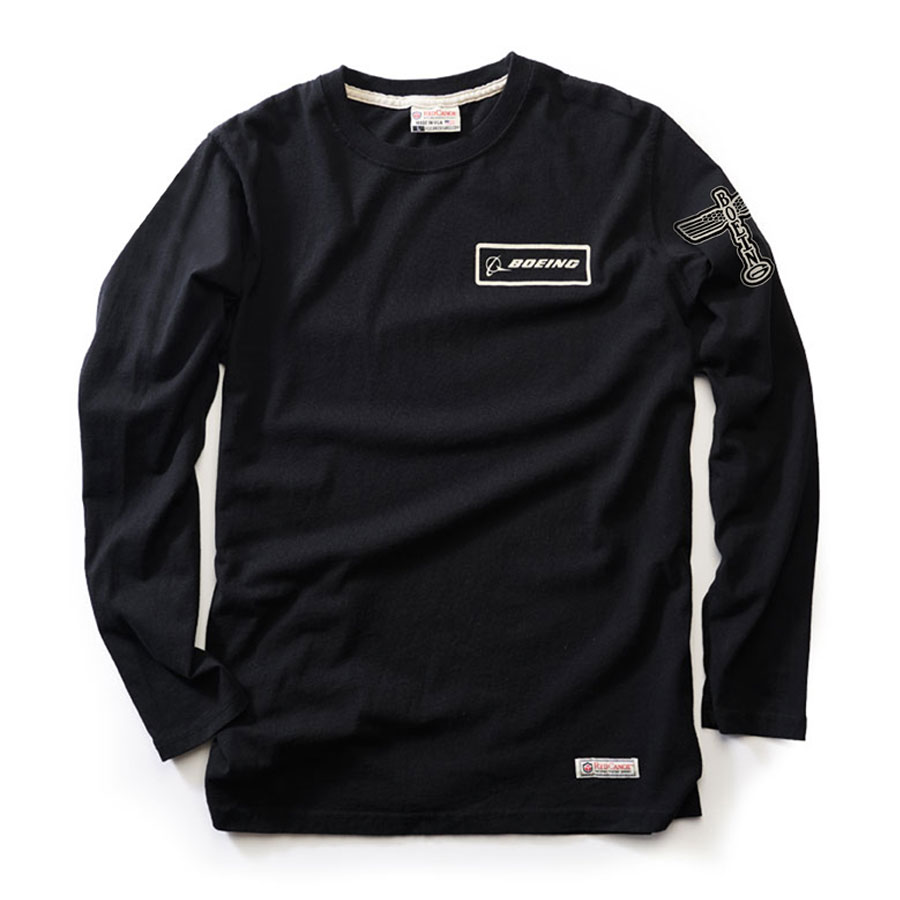 Boeing Vintage Logo 長袖Tシャツ