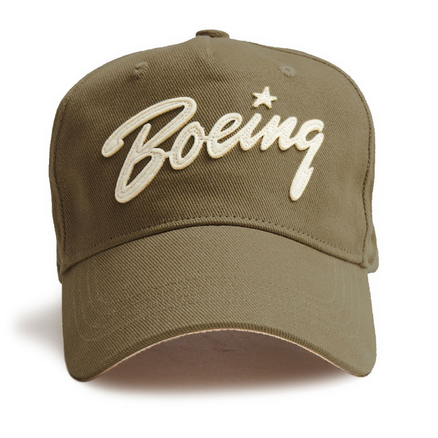 Boeing アップリケキャップ, カーキ