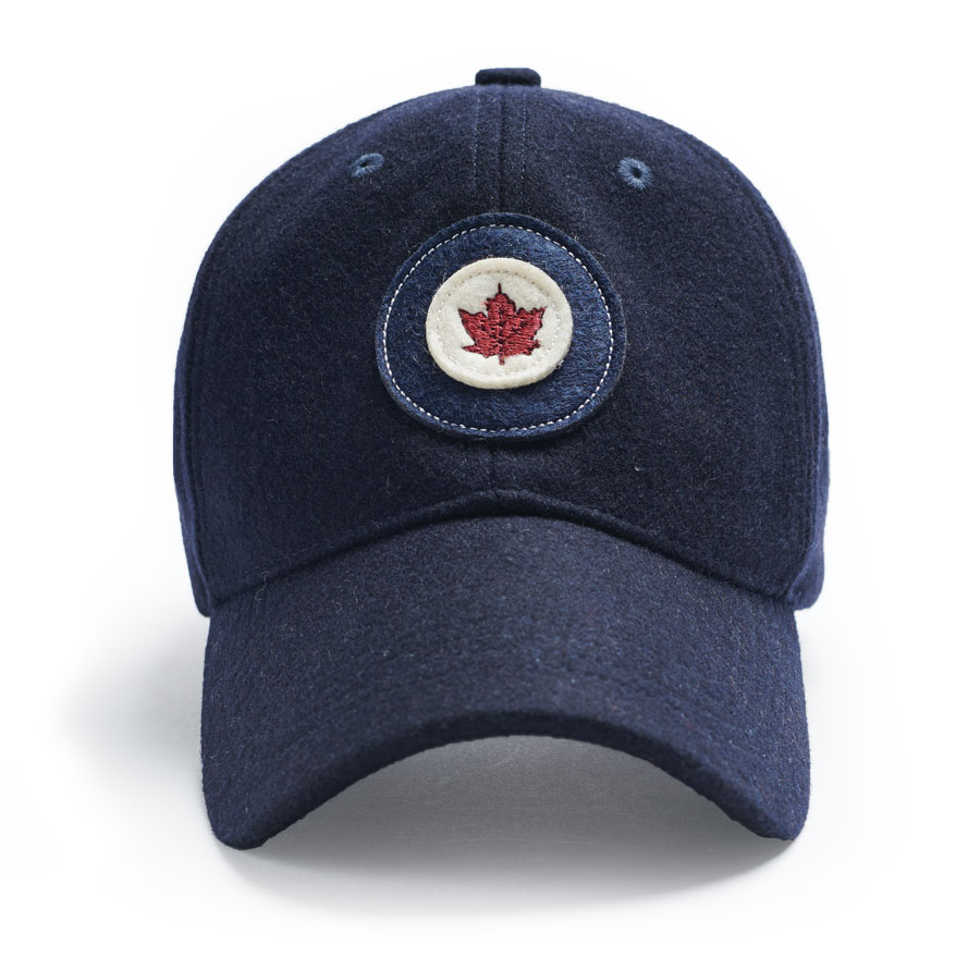 RCAF Wool キャップ, ネイビー