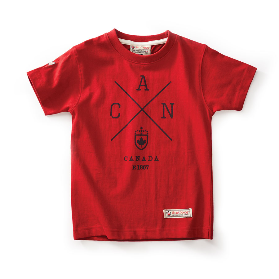 Kids Cross Canada Tシャツ