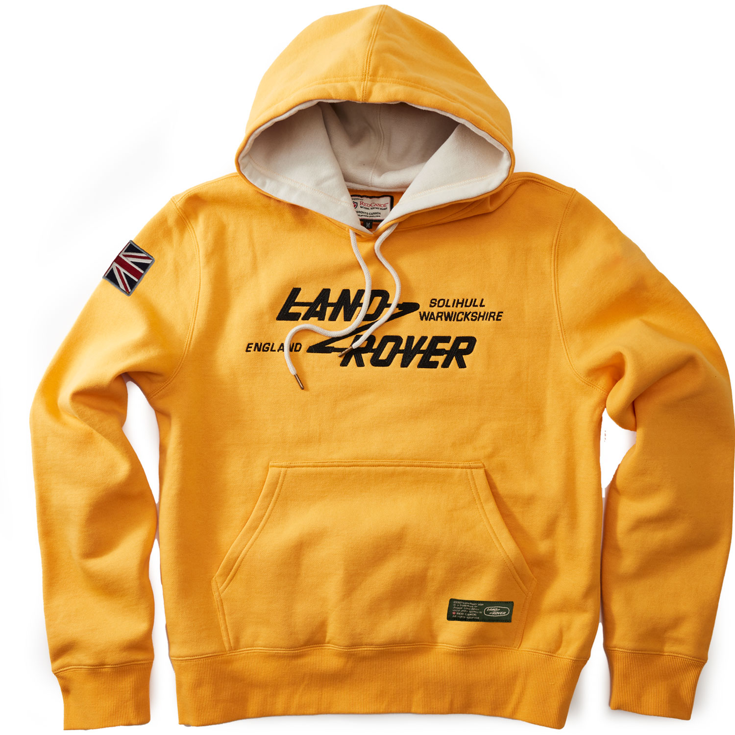 Land Rover フーディー、バーントイエロー